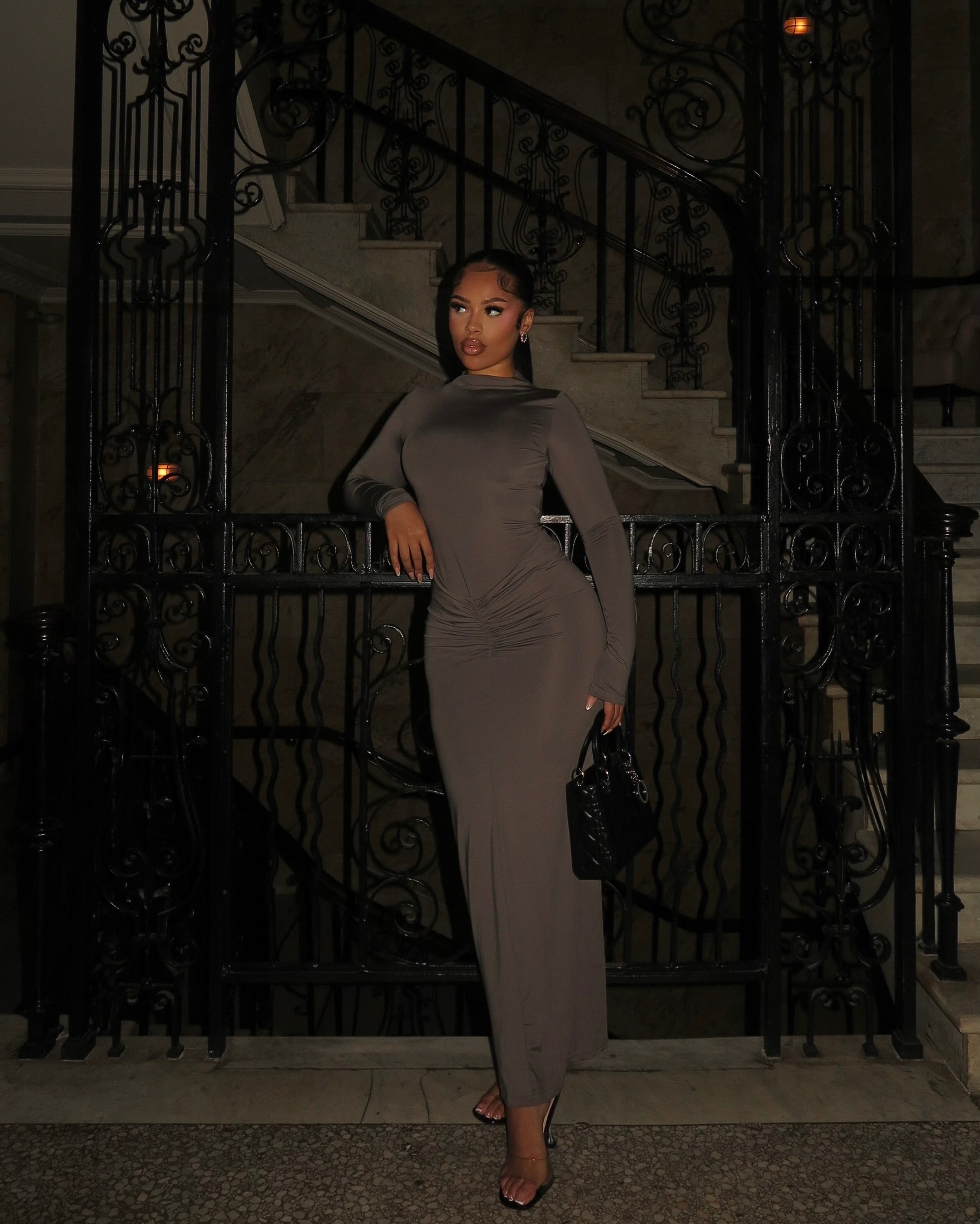 Kaiya Long Sleeve Maxi Dress