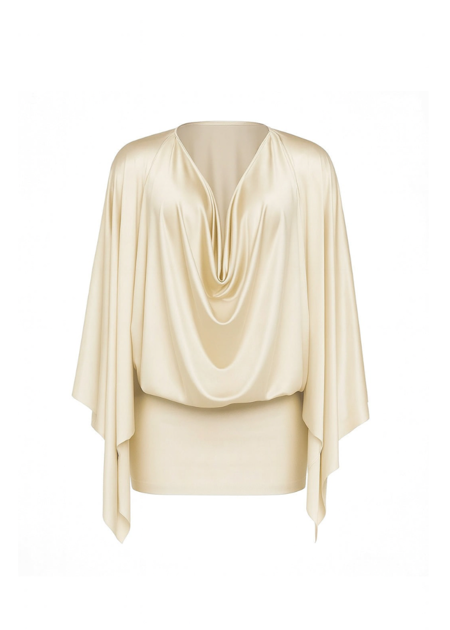 The Amara Mini Dress - Champagne