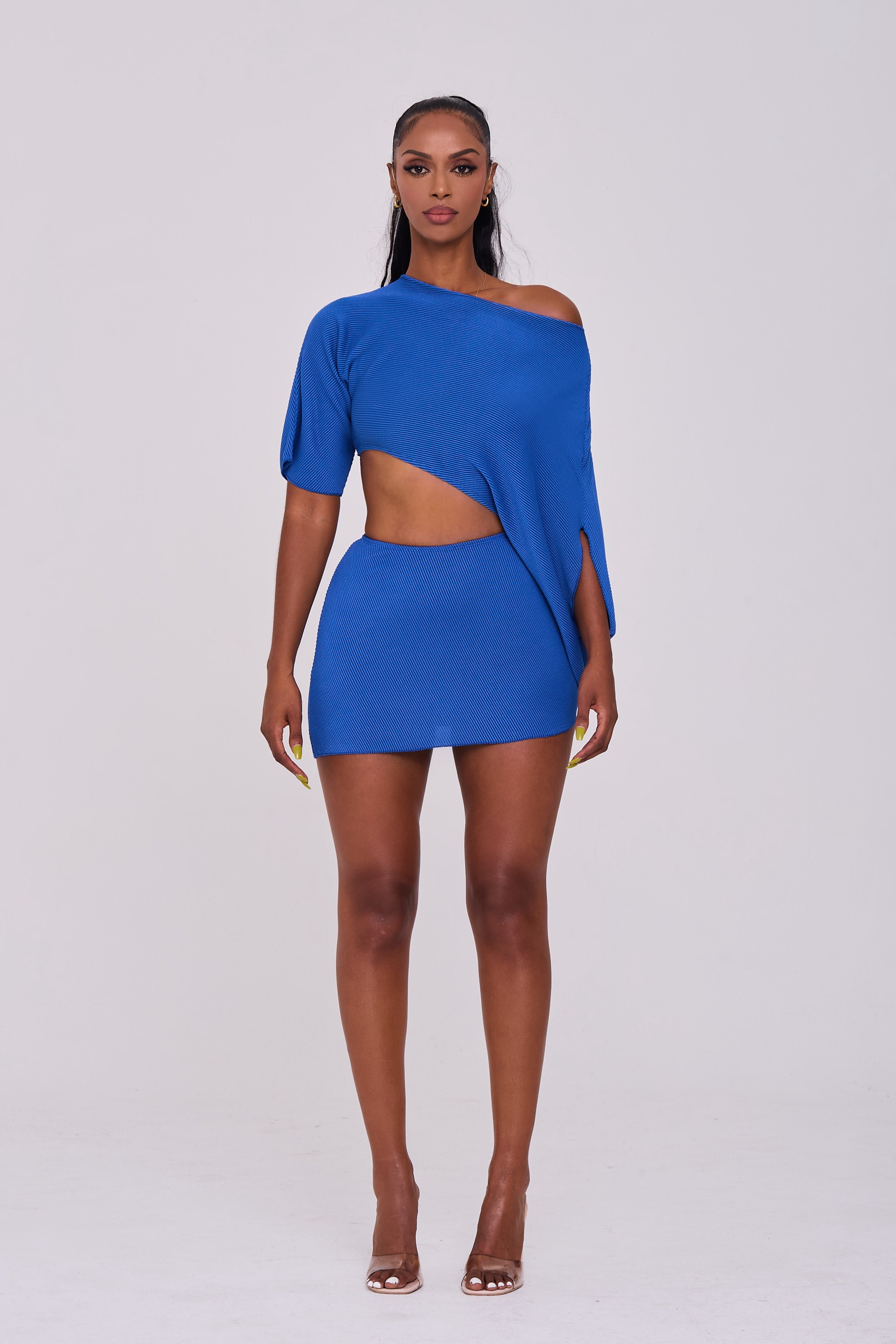 Venice Mini Dress - Royal Blue