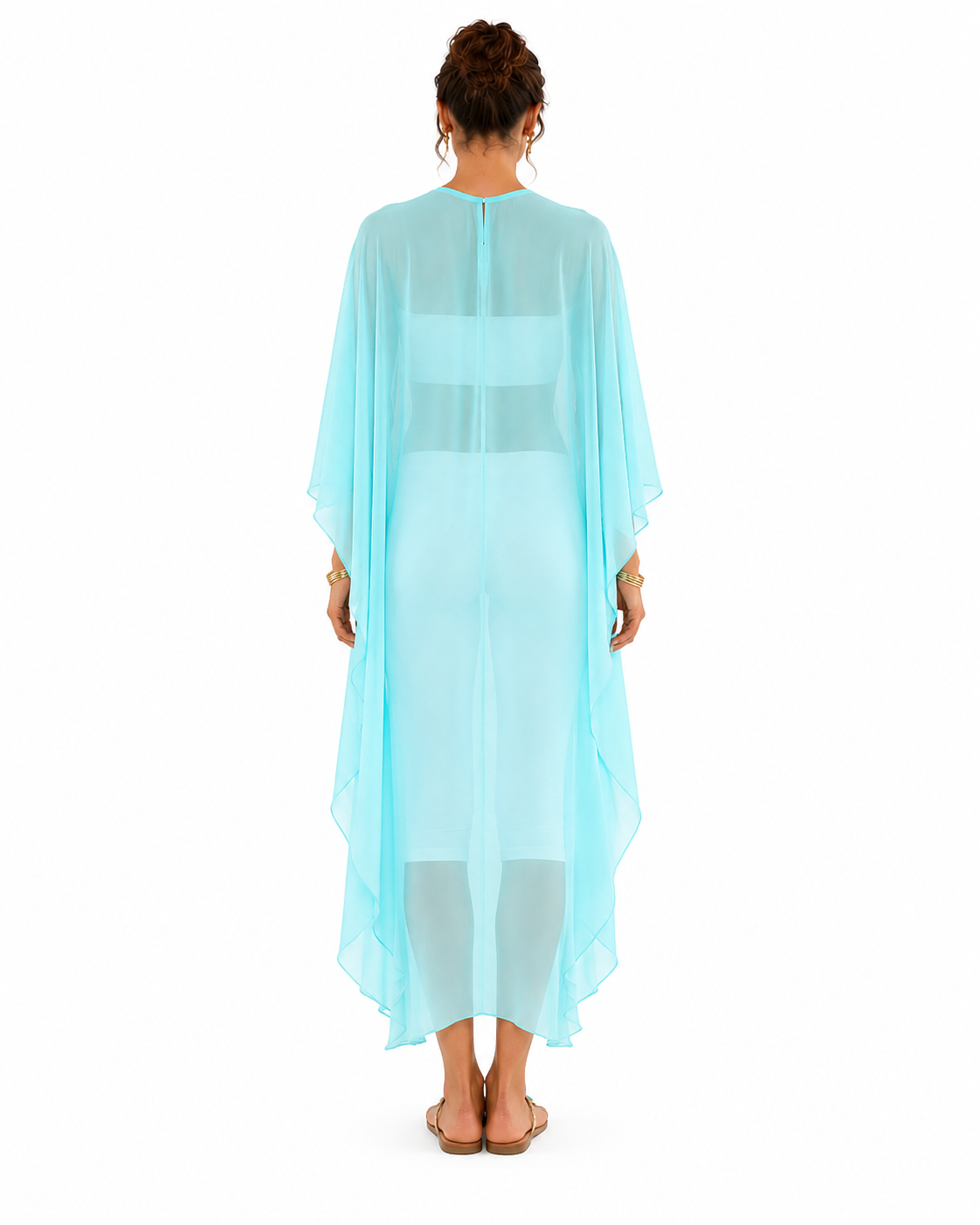 SANTORINI Cape Top – Turquoise