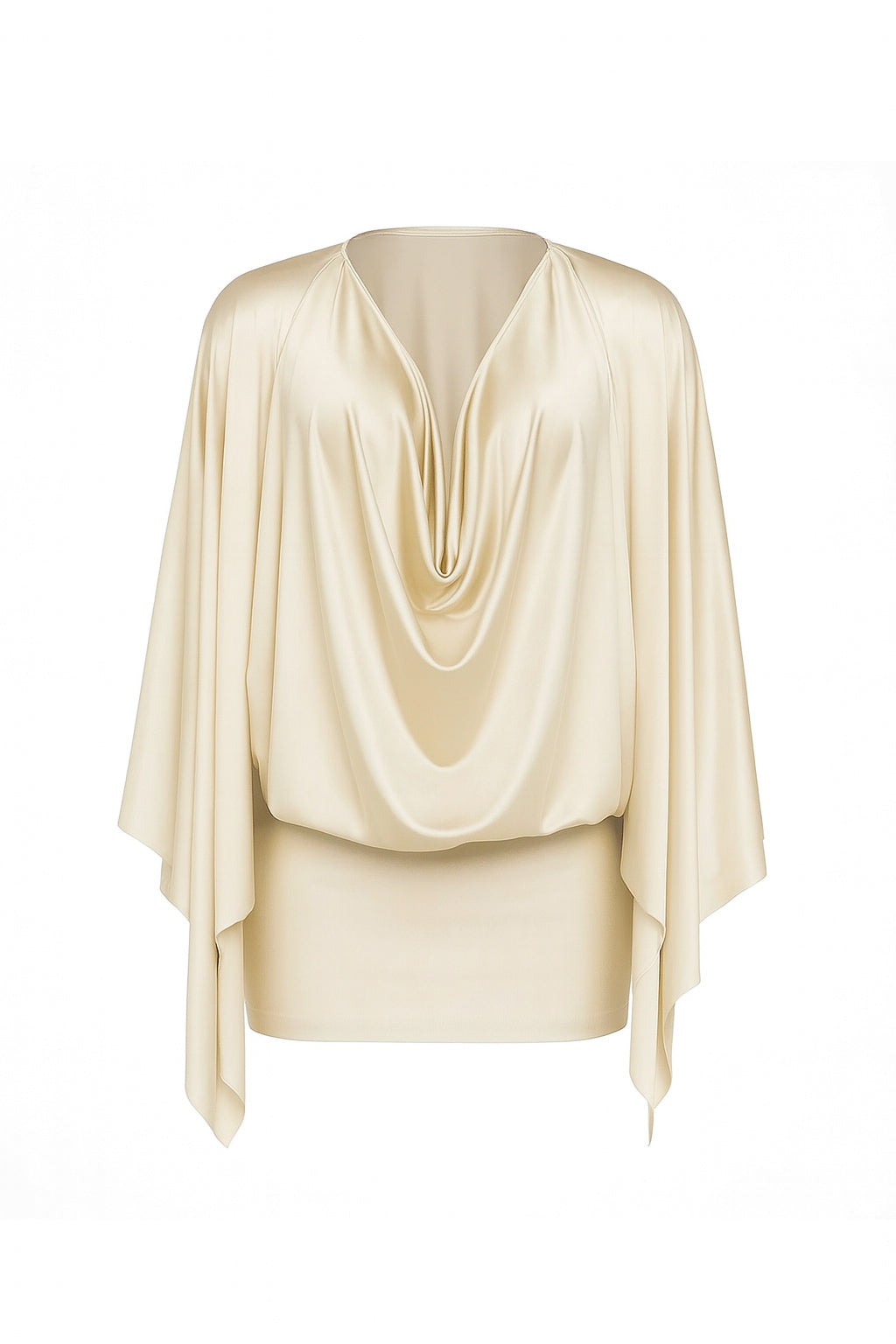 The Amara Mini Dress - Champagne