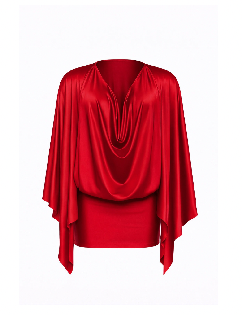 The Amara Mini Dress - Red