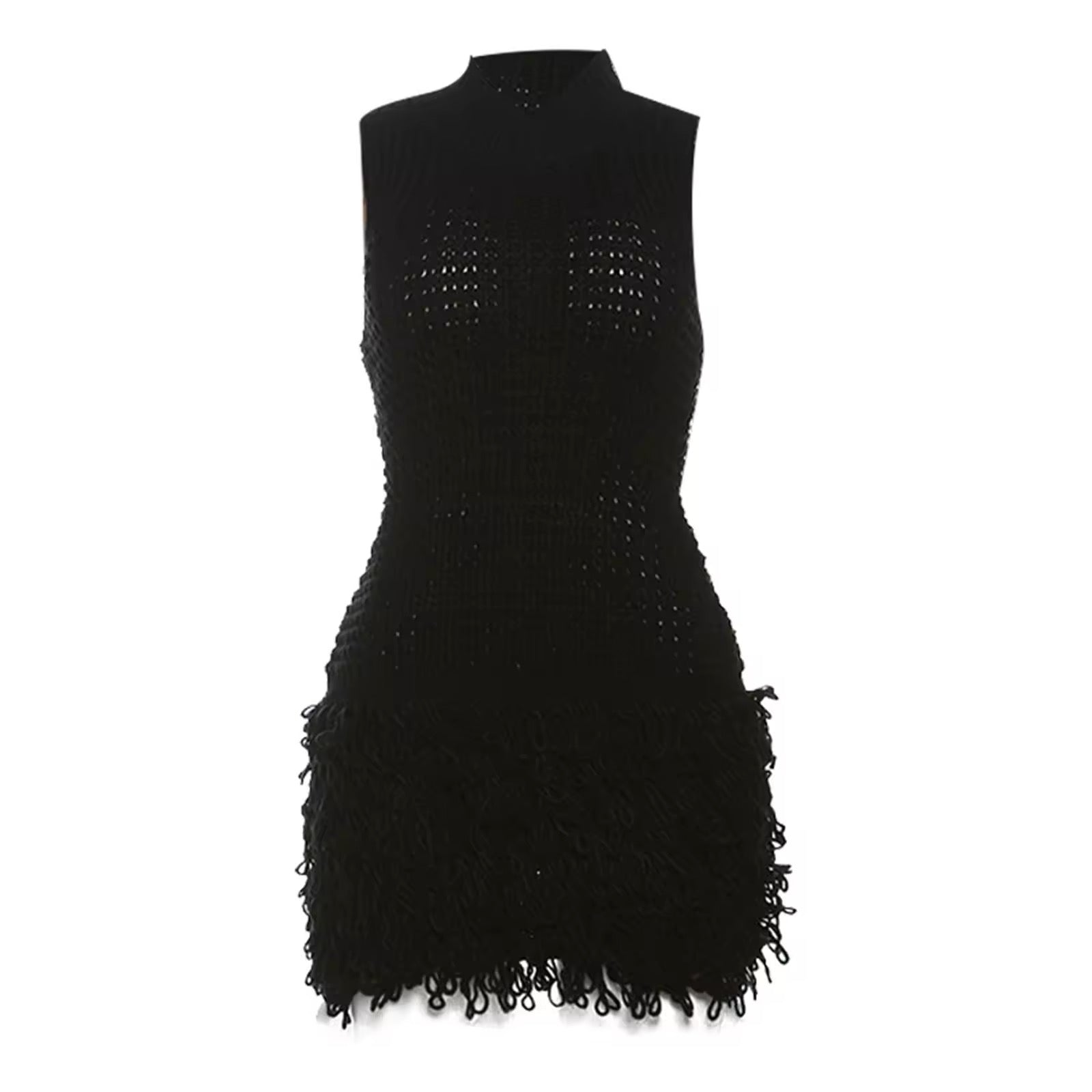 Siciliy Knit Dress - Black