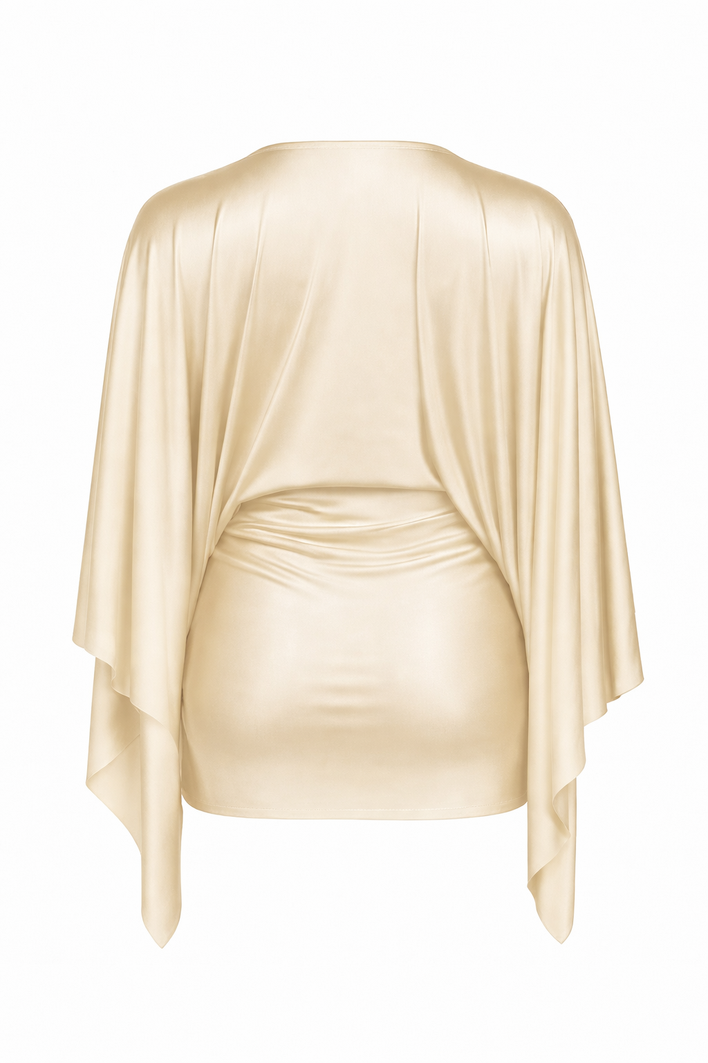 The Amara Mini Dress - Champagne