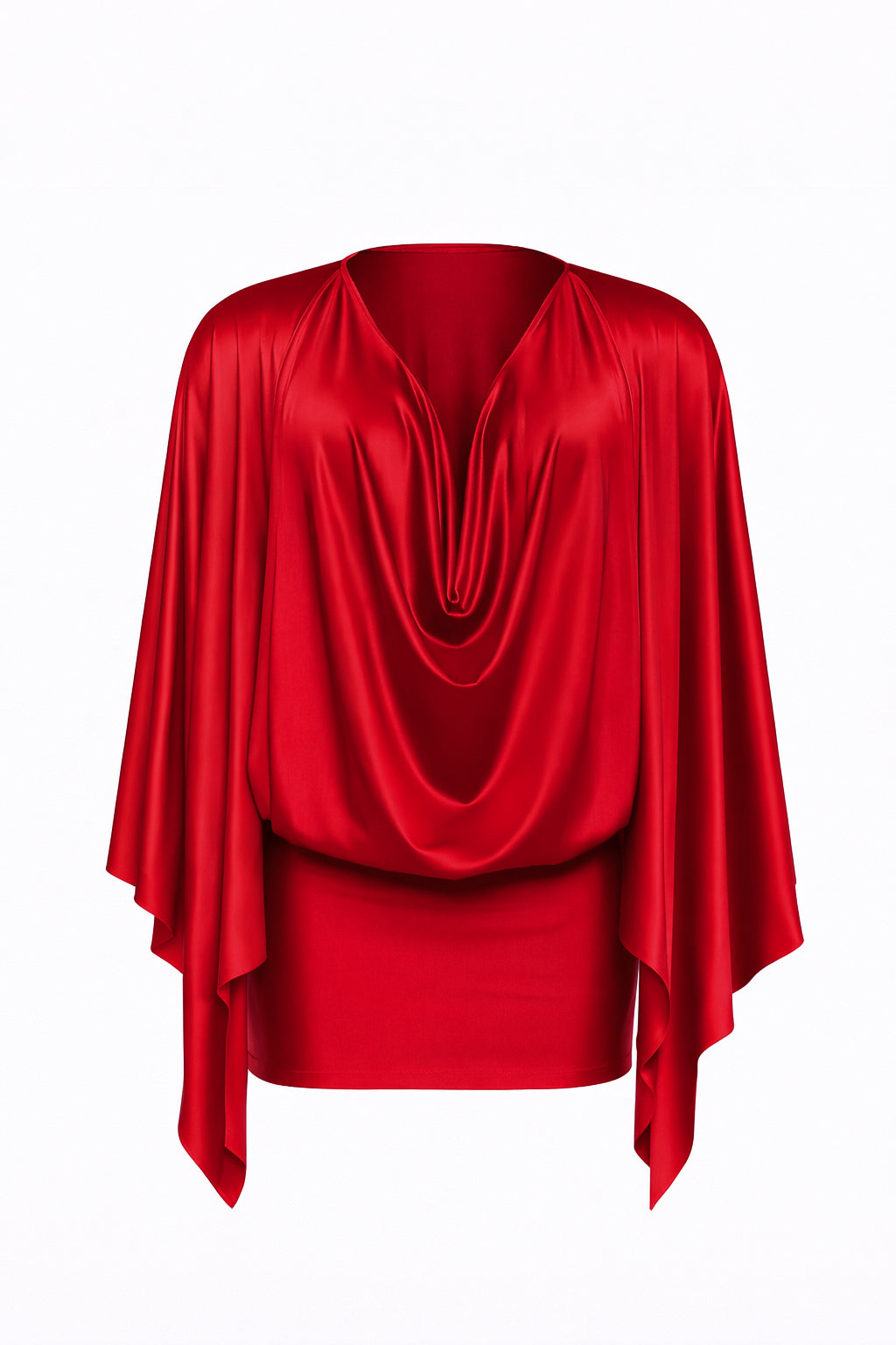 The Amara Mini Dress - Red