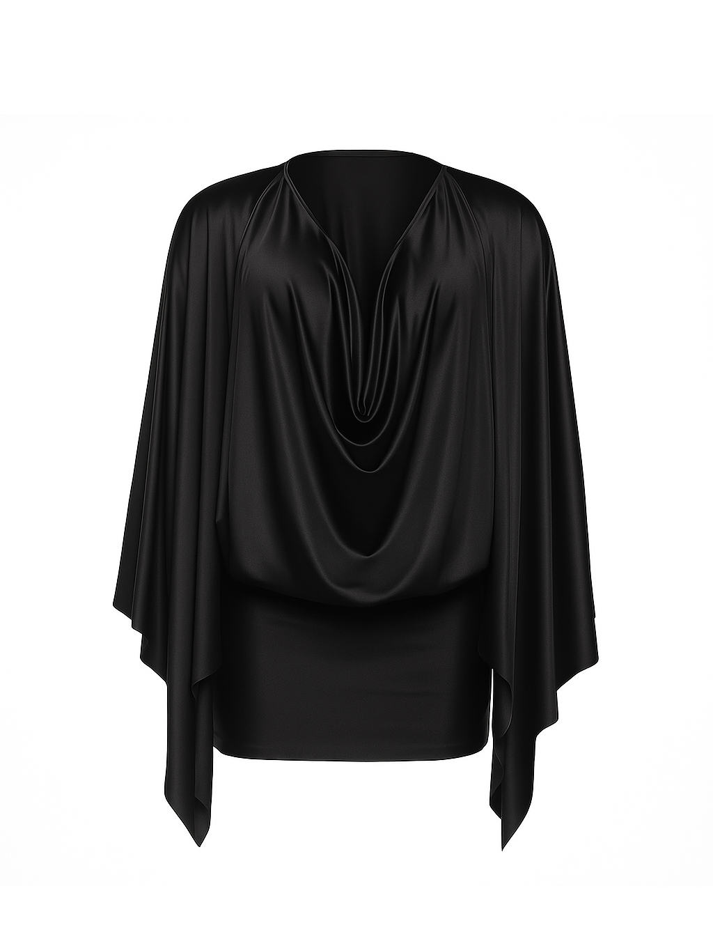 The Amara Mini Dress - Black