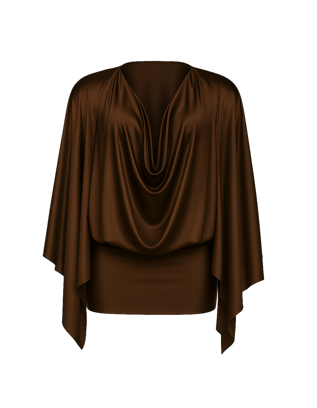 The Amara Mini Dress - Brown